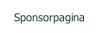 Sponsorpagina.